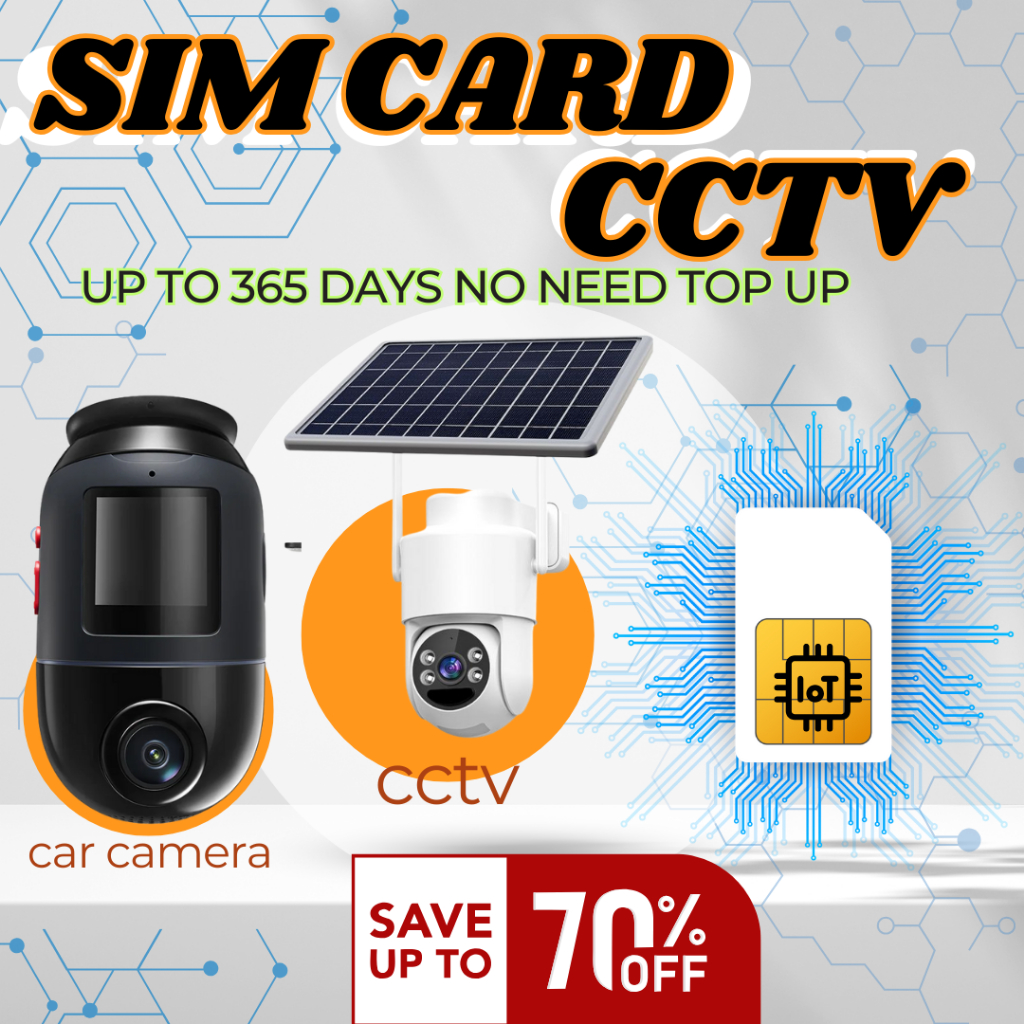 CCTV SIM Card | 1 Year Plan | 3GB Monthly | Bulk Order | Celcom ...