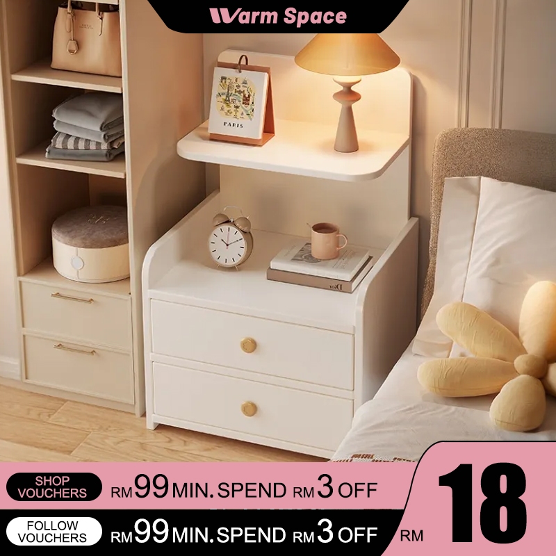 Bedside Table Nightstand Side Table With Drawer Bedroom Side Cabinet ...