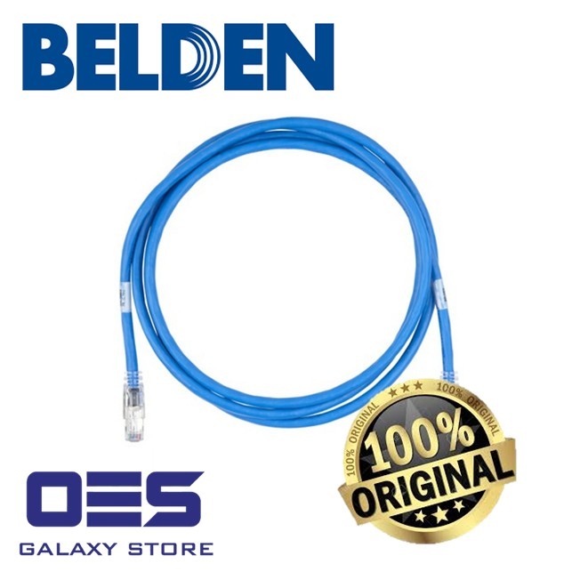 BELDEN C6P9106002M 24AWG 4 Pair Factory Pre-terminated Cat6 UTP Patch ...