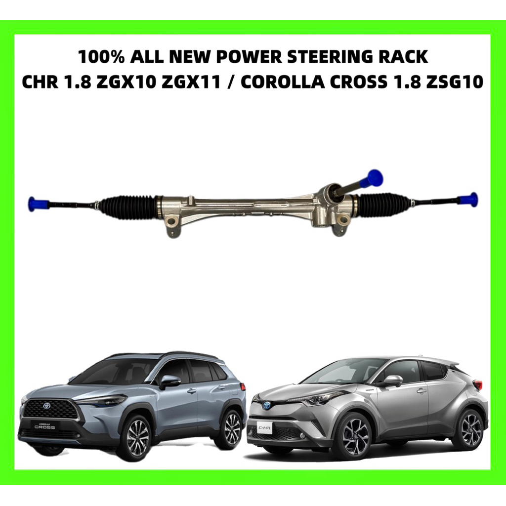100% ALL NEW POWER STEERING RACK TOYOTA CHR 1.8 ZGX10 ZGX11 / COROLLA ...