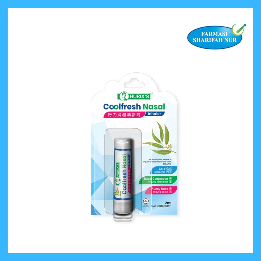 Hurix's Coolfresh Nasal Inhaler (2ml) | Shopee Malaysia