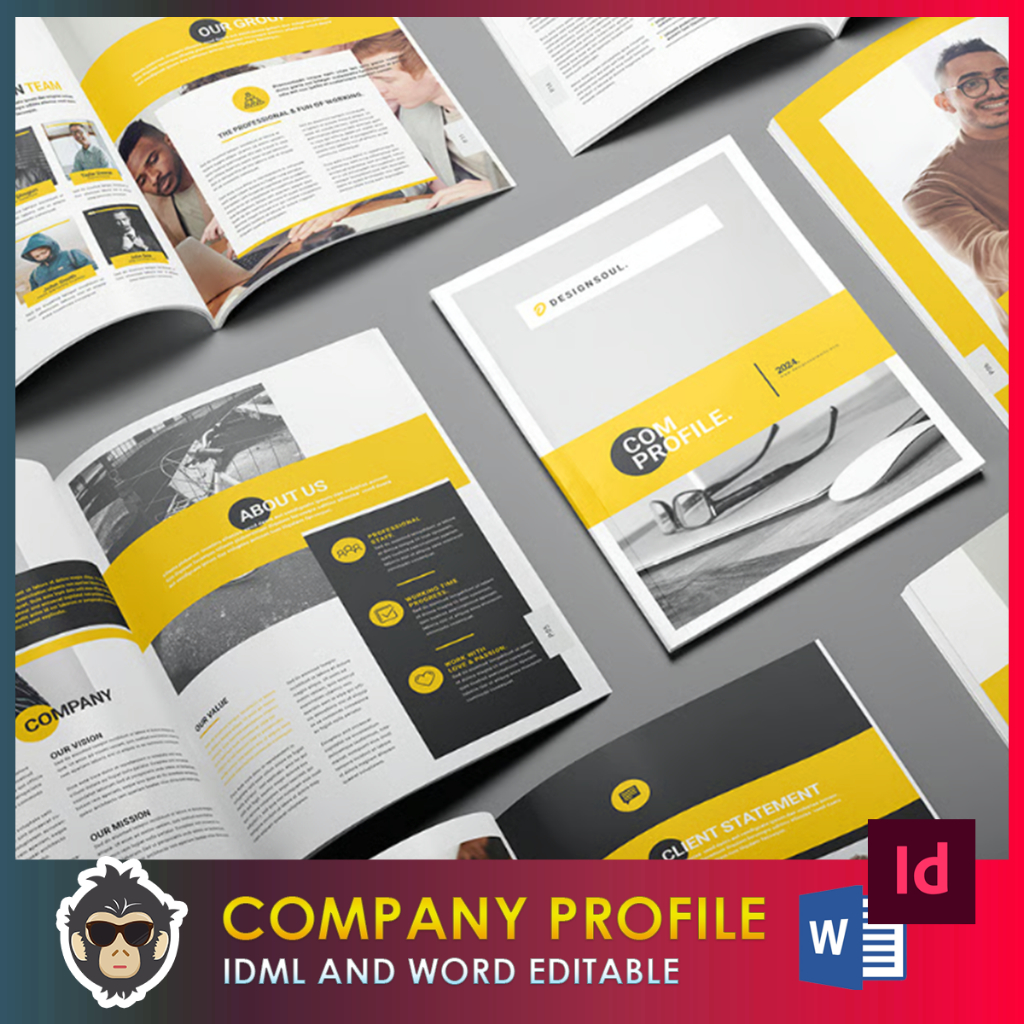 Company Profile Template Microsoft Word Editable New Design 2025 ...