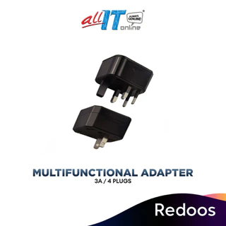 Redoos Multifunctional 3A / 4 Plug Travel Adapter