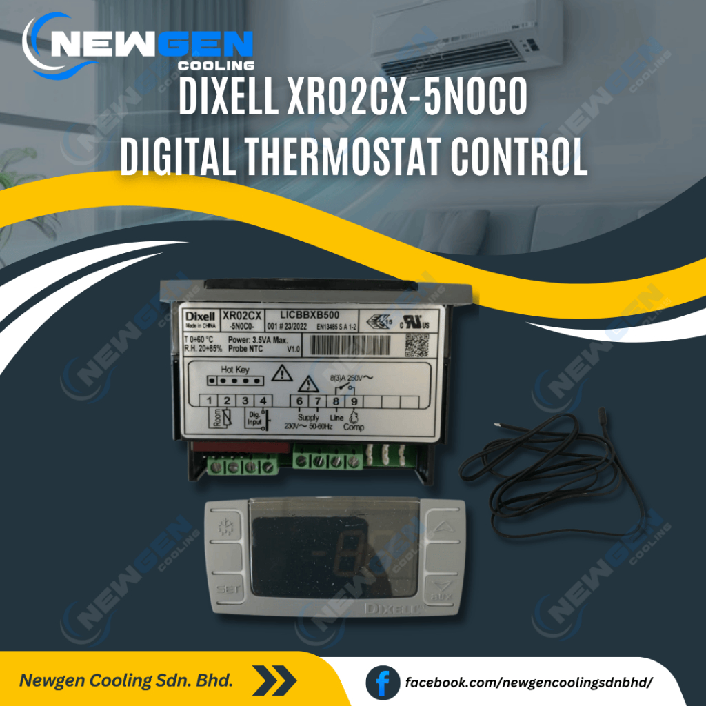 Dixell XR02CX Digital Thermostat Control W/ 1 Sensor | Shopee Malaysia