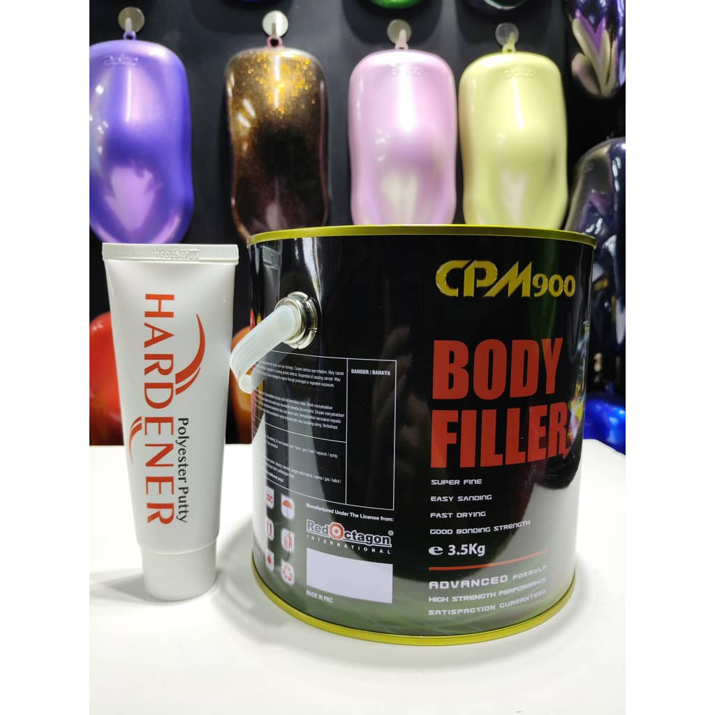 CPM900 CAR BODY PUTTY FILLER 3.5KG WITH HARDENER | Shopee Malaysia