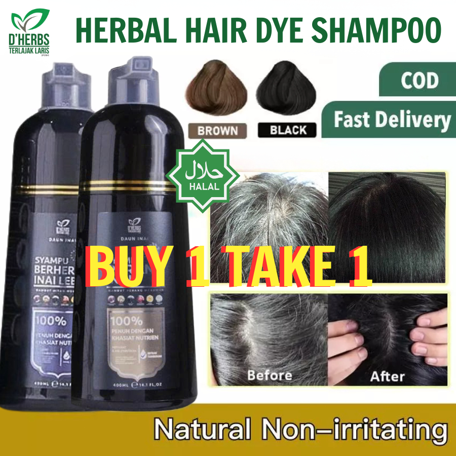 Dherbs Syampu Inai Rambut Halal Sah Solat, Pewarna Rambut Tutup Uban ...