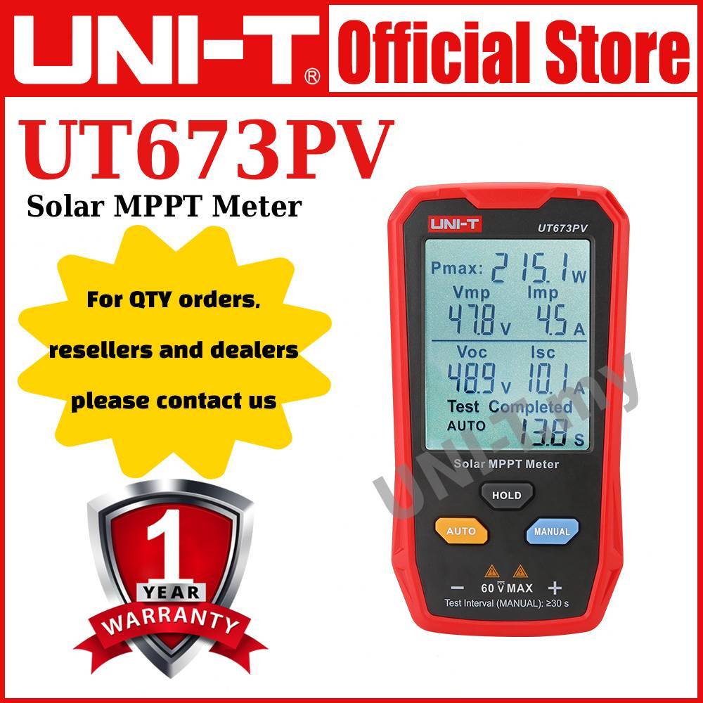 UNI-T UT673PV Solar MPPT Meter | Shopee Malaysia