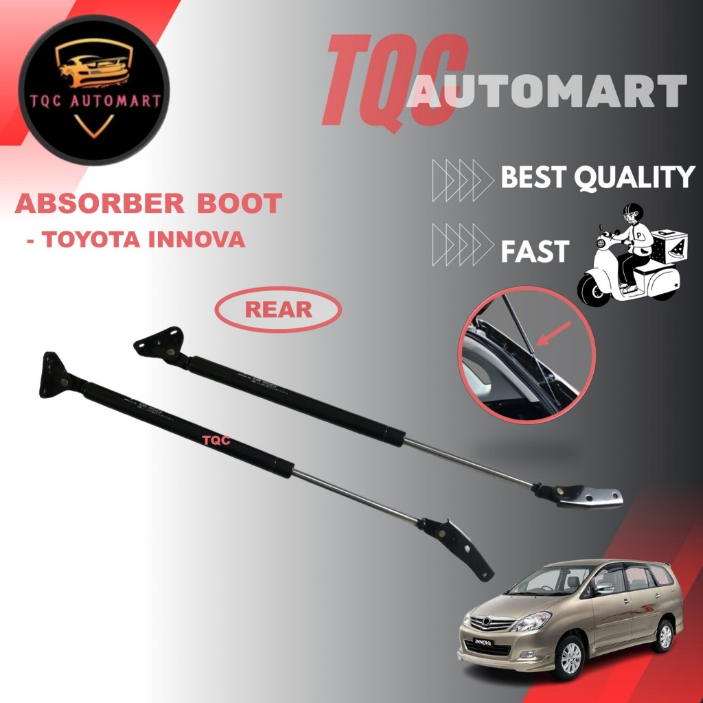 TOYOTA INNOVA REAR BONNET DAMPER REAR BOOT ABSORBER BOOT SHOCK STRUT ...