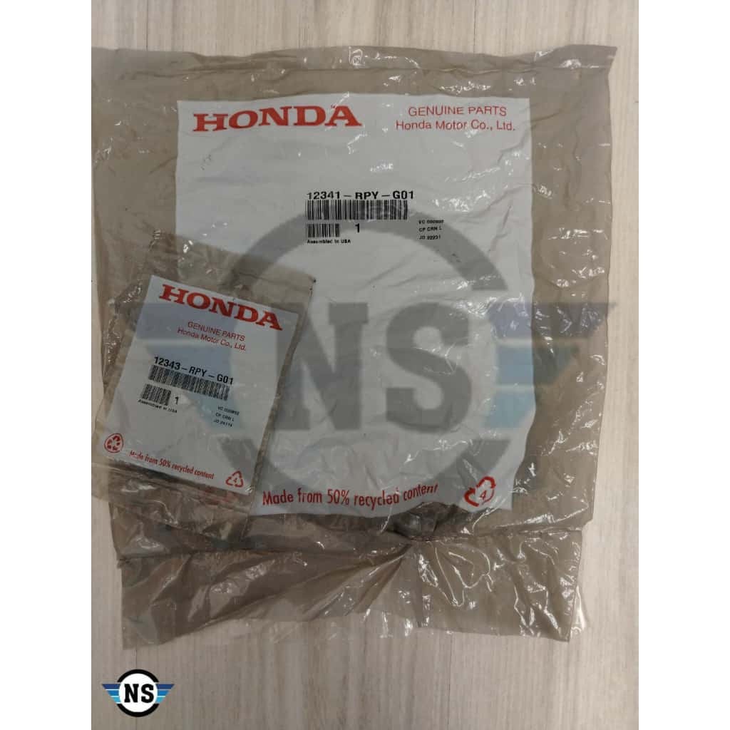 HONDA GENUINE VALVE COVER GASKET & SEAL FOR CIVIC FK2 FK8 TYPE R 12341 ...