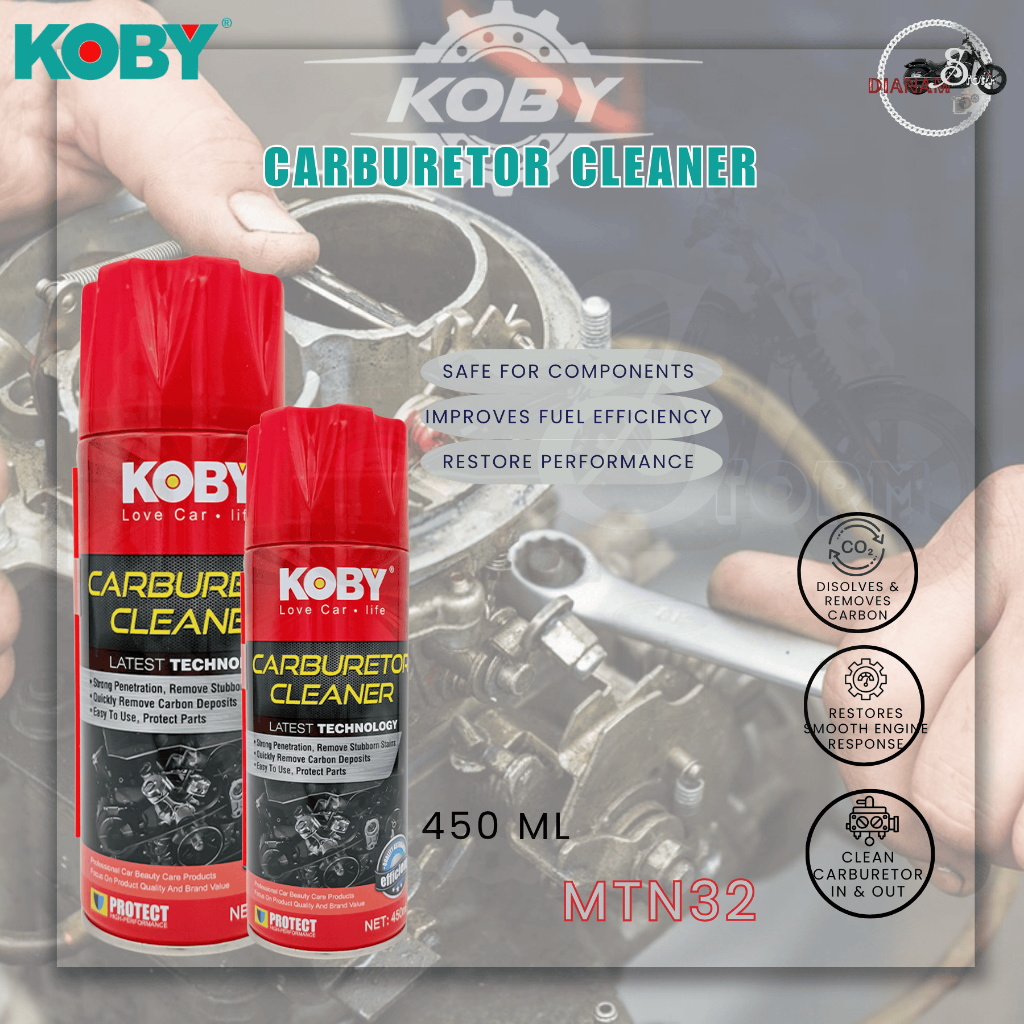 KOBY CARBURETOR CLEANSER 450ML | Shopee Malaysia