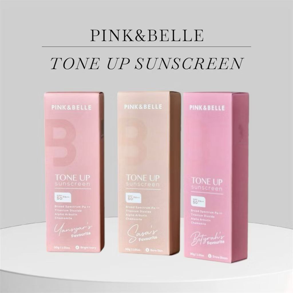 PINK BELLE TONE UP SUNSCREEN | Shopee Malaysia