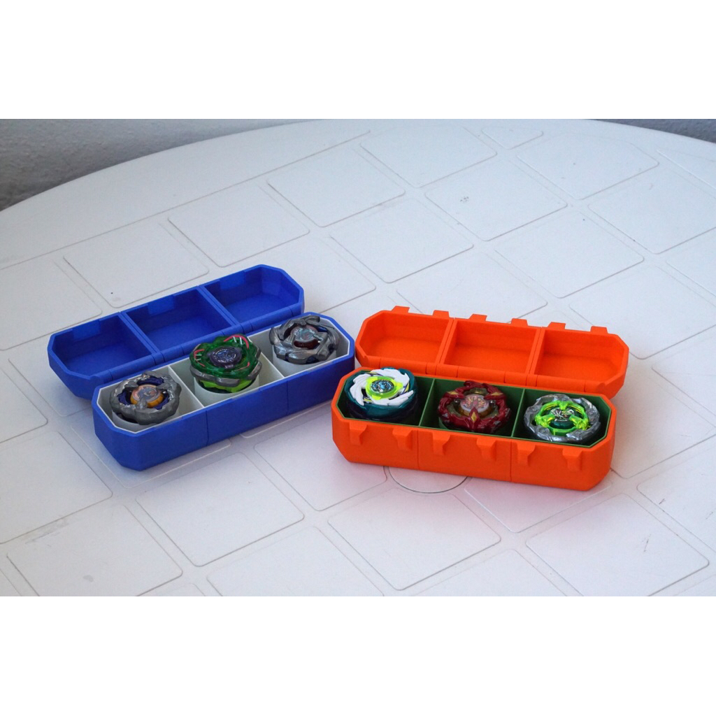 Rugged Beyblade X Box High quanlity 3 Clip Beyblade X Case V4 Storage ...