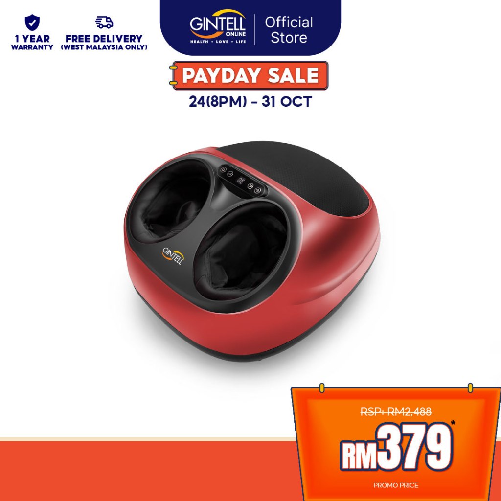 GINTELL G-Feetie Plus Foot Massager Shopee Malaysia