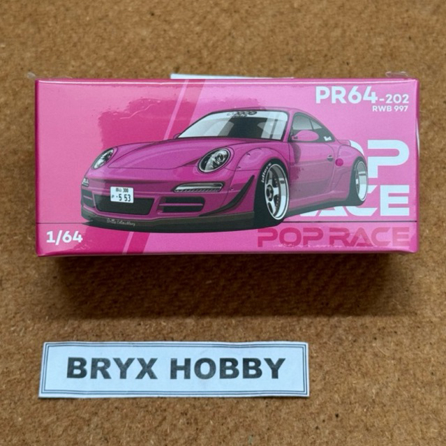 Pop Race RWB 997 #PR640202 Pink (1:64) | Shopee Malaysia