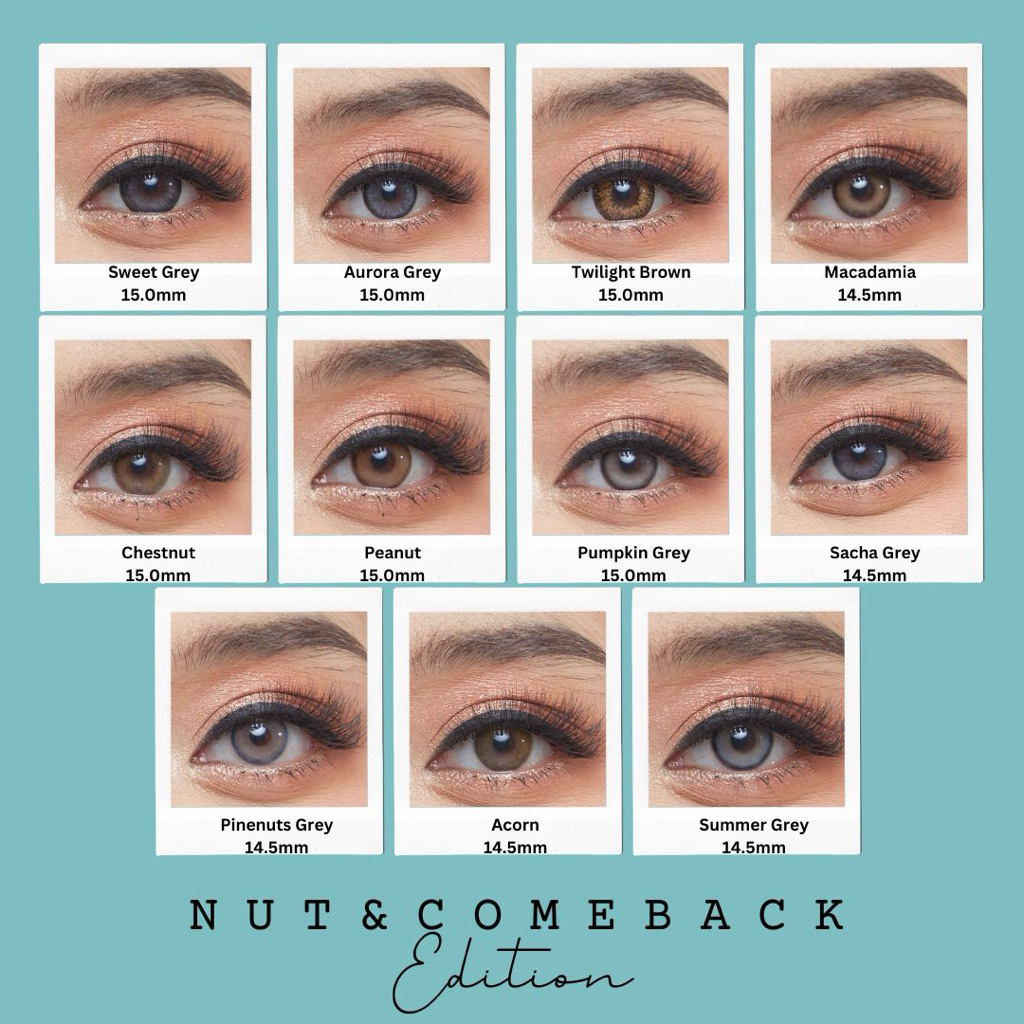 SOLAWA LENS NUT COMEBACK MDA APPROVED PLANO DEGREES (100-800) | Shopee ...