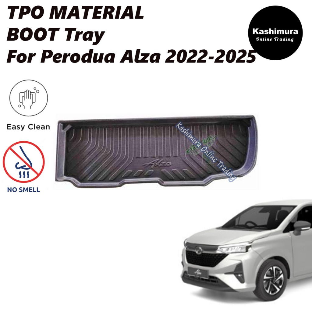 Perodua new Alza 2022 2023 2024 2025 bootray boot tray cargo tray trunk ...