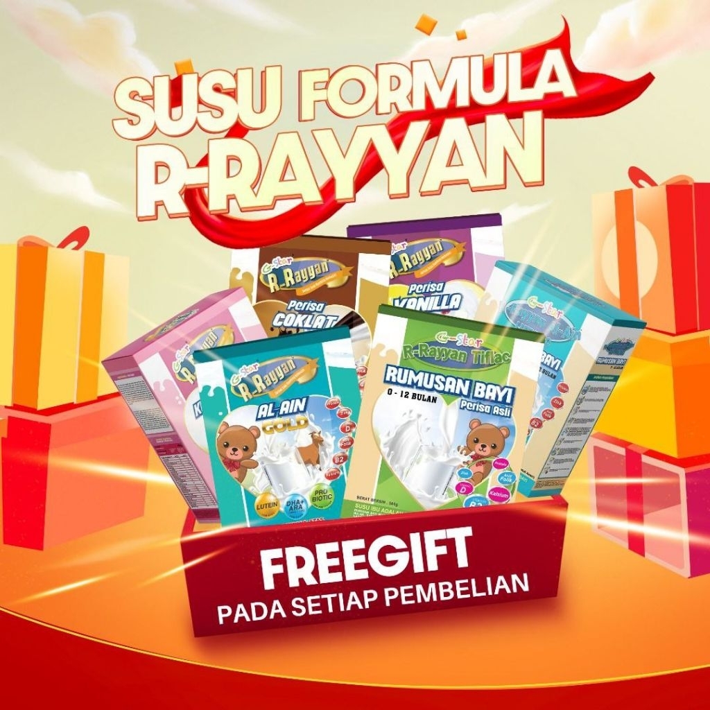 ORI HQ SUSU R RAYYAN PREMIUM 0-12 BULAN DAN 1 TAHUN KE ATAS | Shopee ...