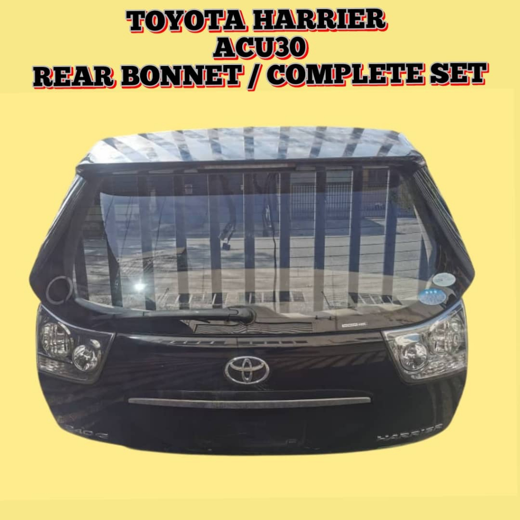 Rear Bonnet / Bonet Belakang Toyota Harrier ACU30 Lexus RX330 04-09 ...