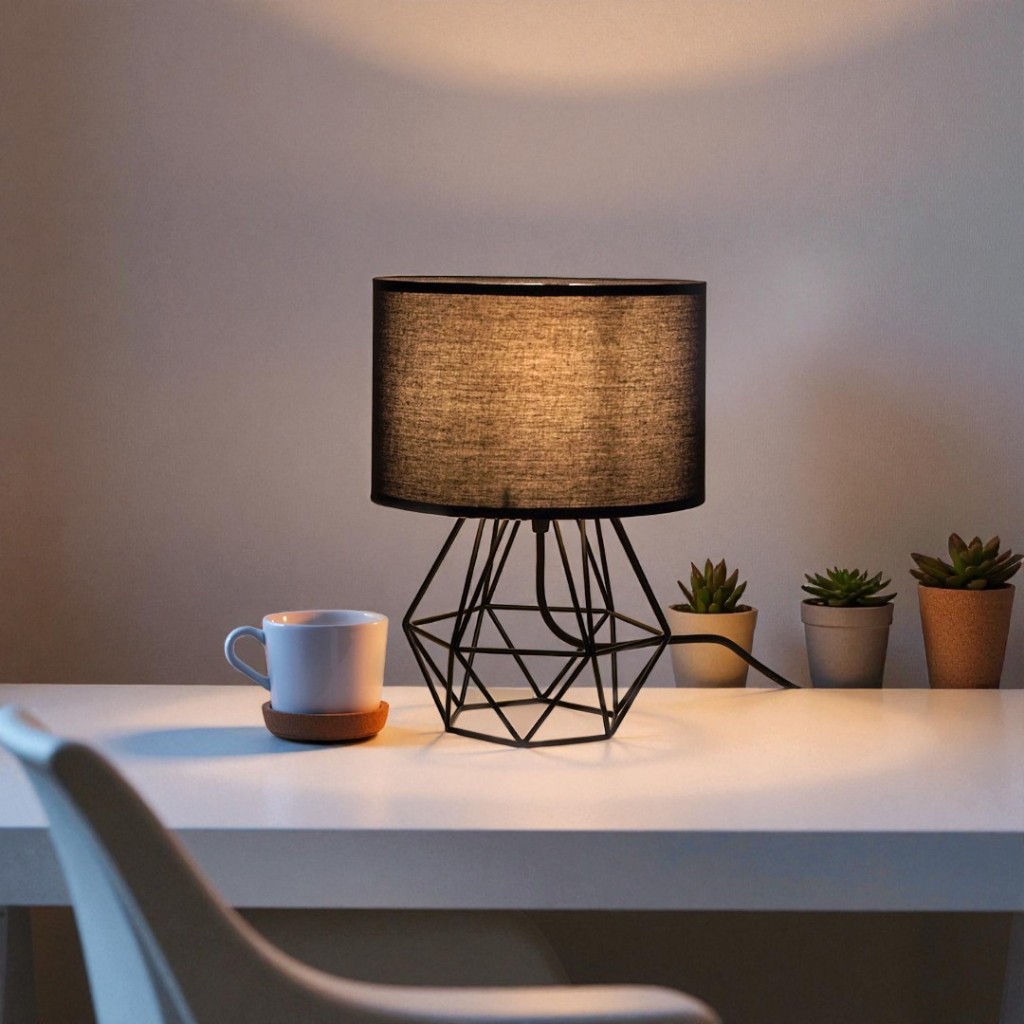 Luxury LED Table Lamp Gift Wedding Lampu Meja Bedside Table Lamp Table ...