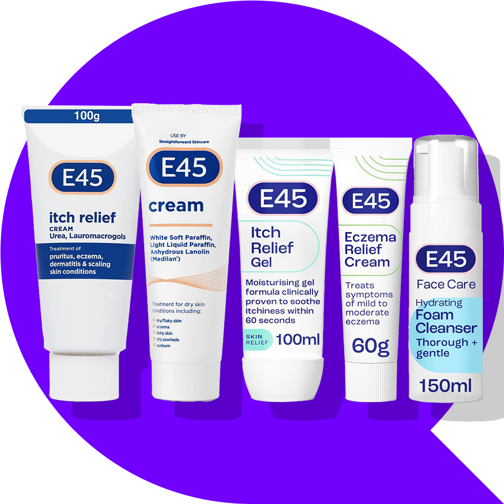 E45 Cream | Eczema Relief Cream | Face Cleanser | Itch Relief Cream ...
