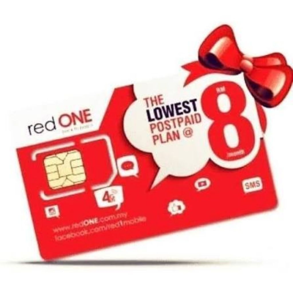 RedOne POSTPAID PLUS DATA LAJU MURAH SERENDAH RM10 SELF REGISTER (SIM ...