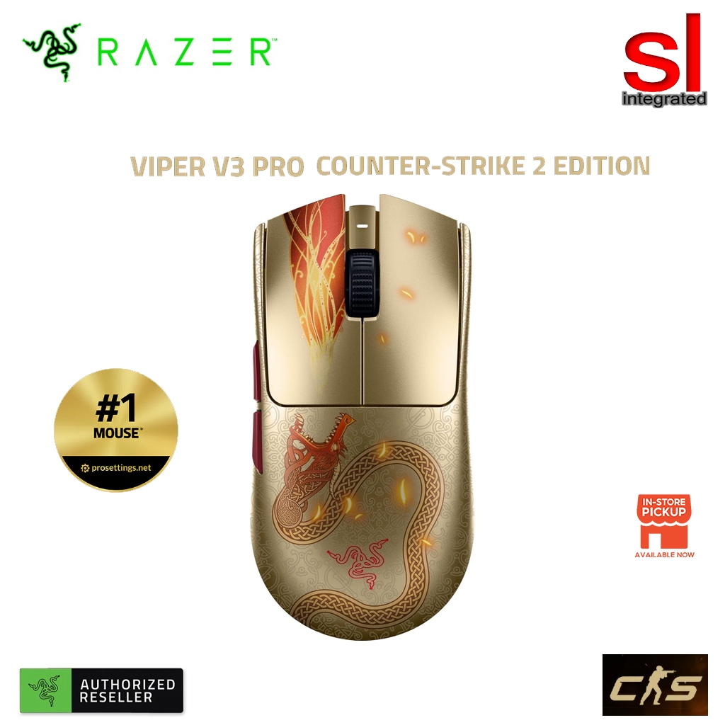 Razer Viper V3 Pro Wireless Esports Gaming Mouse -Counter-Strike 2 ...
