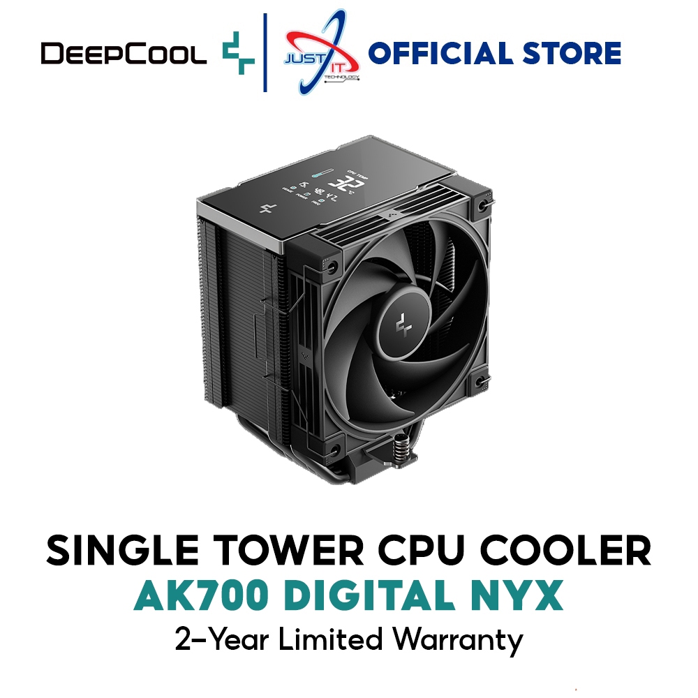 DEEPCOOL AK700 DIGITAL / DIGITAL NYX CPU COOLER / AIR COOLER | Shopee ...