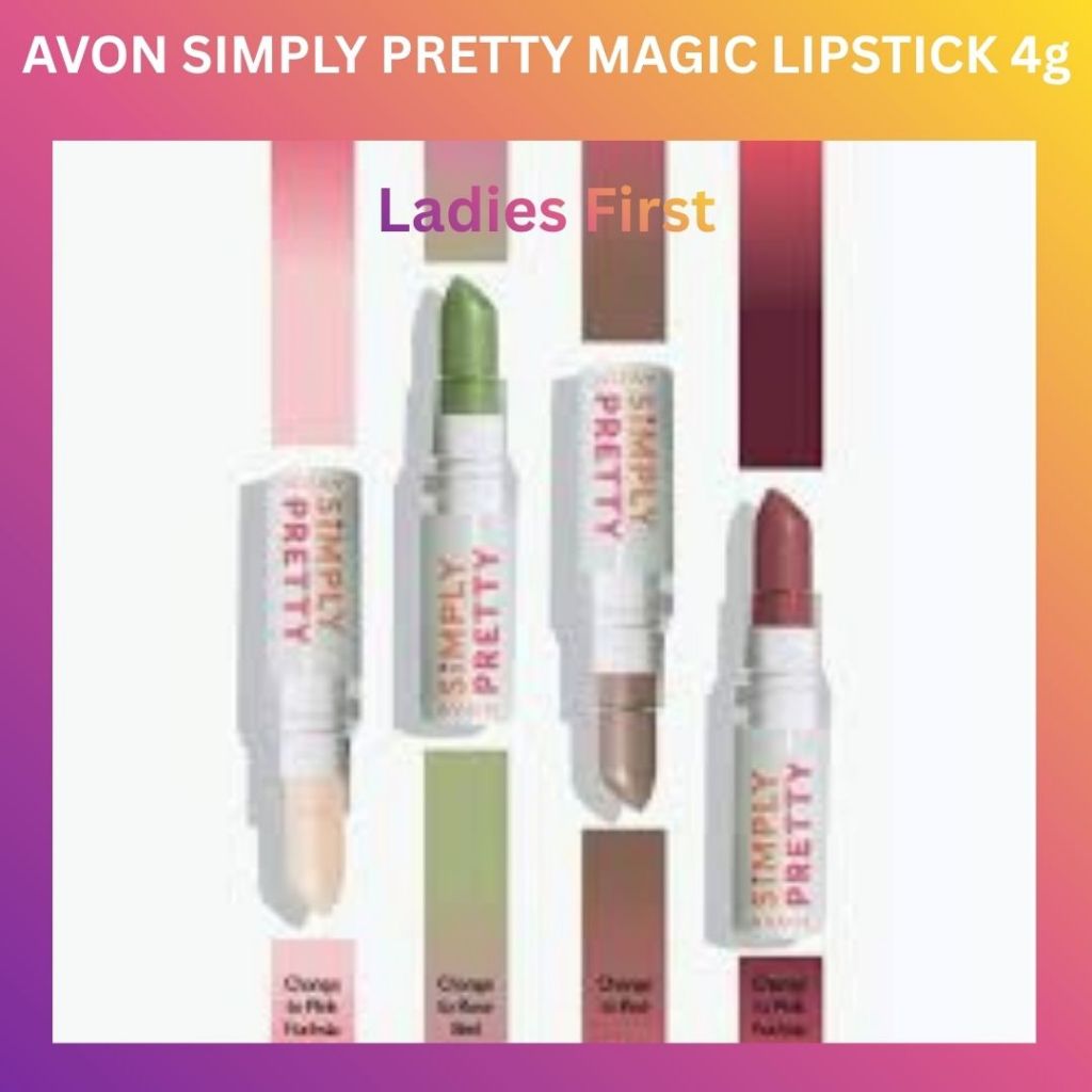 SIMPLY PRETTY Color MAGIC Lipstick ( 4g ) | AVON Lipstick | Shopee Malaysia