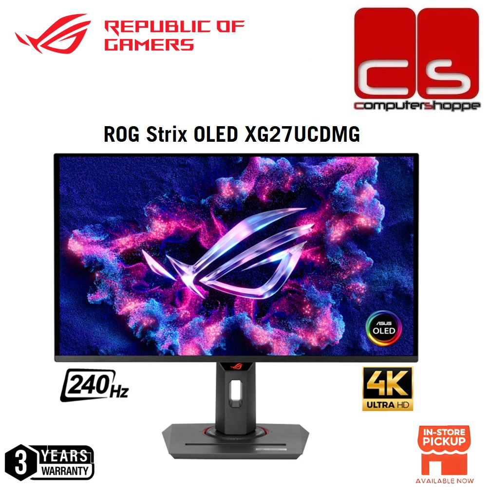 ASUS ROG Strix OLED XG27UCDMG 240Hz 4K 0.03ms(GTG) HDR10 | Shopee Malaysia