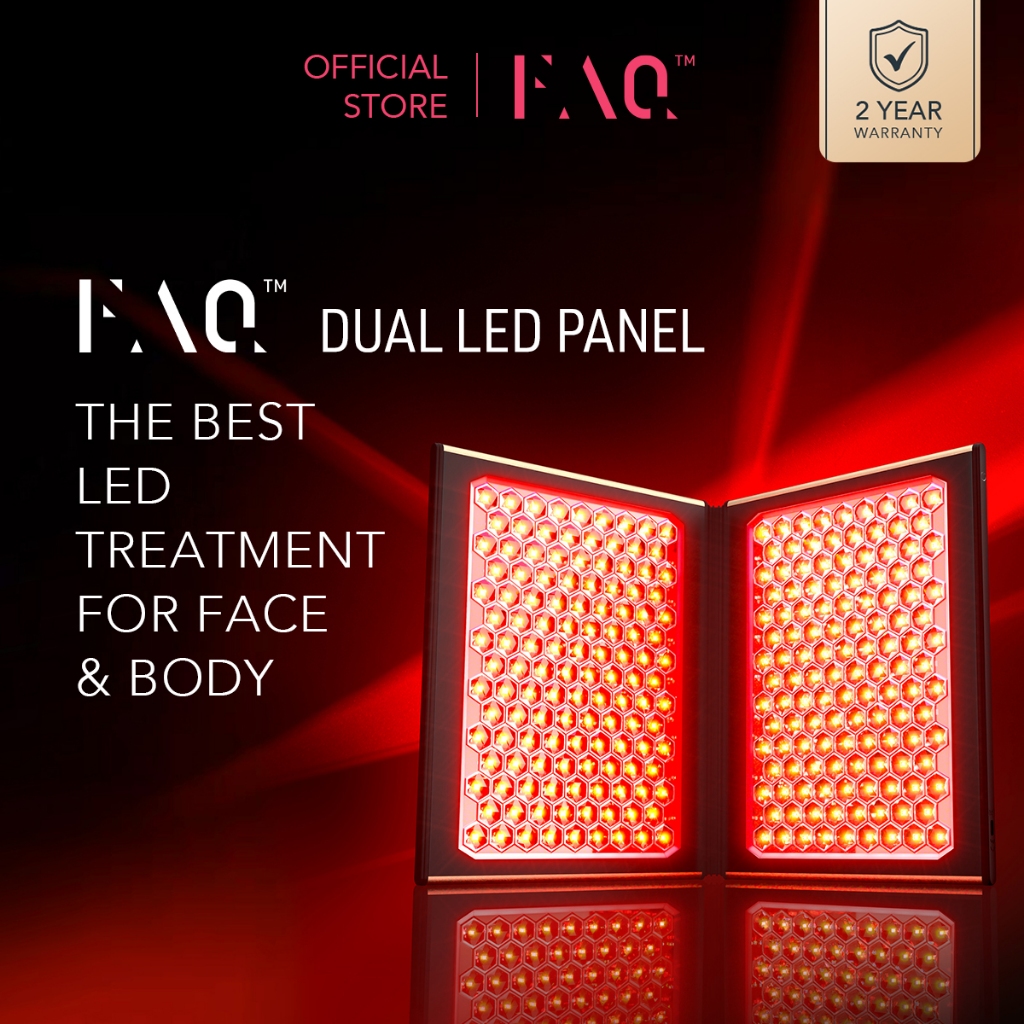FAQ LED Dual Panel - 512 LEDs Multi-Color LED Panel Light & Infrared ...