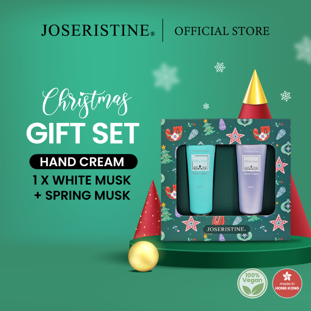 JOSERISTINE Christmas Hand Cream Gift Set - Spring Musk Hand Cream ...