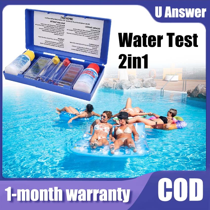 PH Chlorine Water Test Kit Swimming Pool Test Kit Tester Hydrotool ...