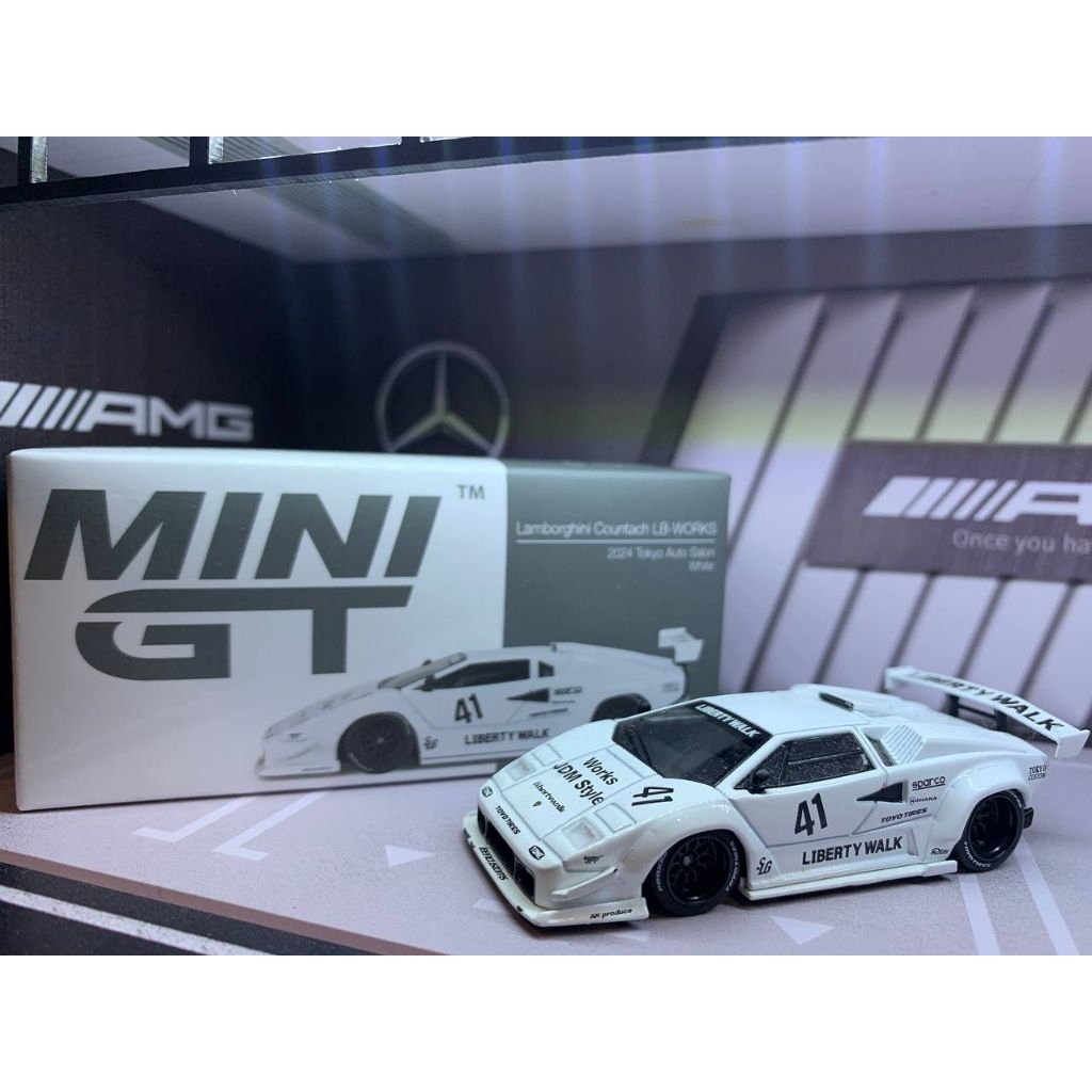 MINIGT UNSEALED LAMBORGHINI COUNTACH LBWK (REFER GAMBAR) | Shopee Malaysia