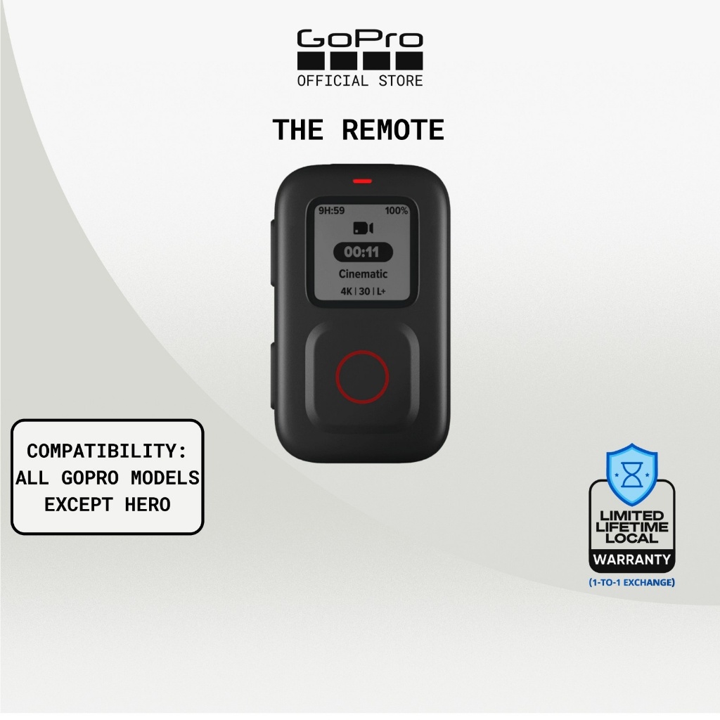GoPro Action Camera The Remote for HERO10/HERO11/HERO12/HERO13/MAX360 ...