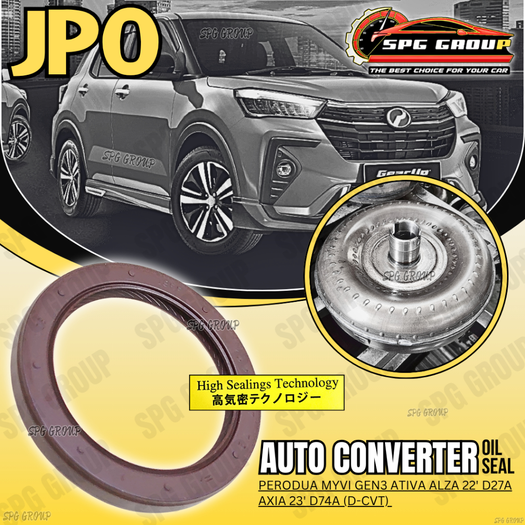 (DCVT) PERODUA MYVI GEN3 ATIVA ALZA 22' AXIA NEW JPO AUTO TORQUE ...