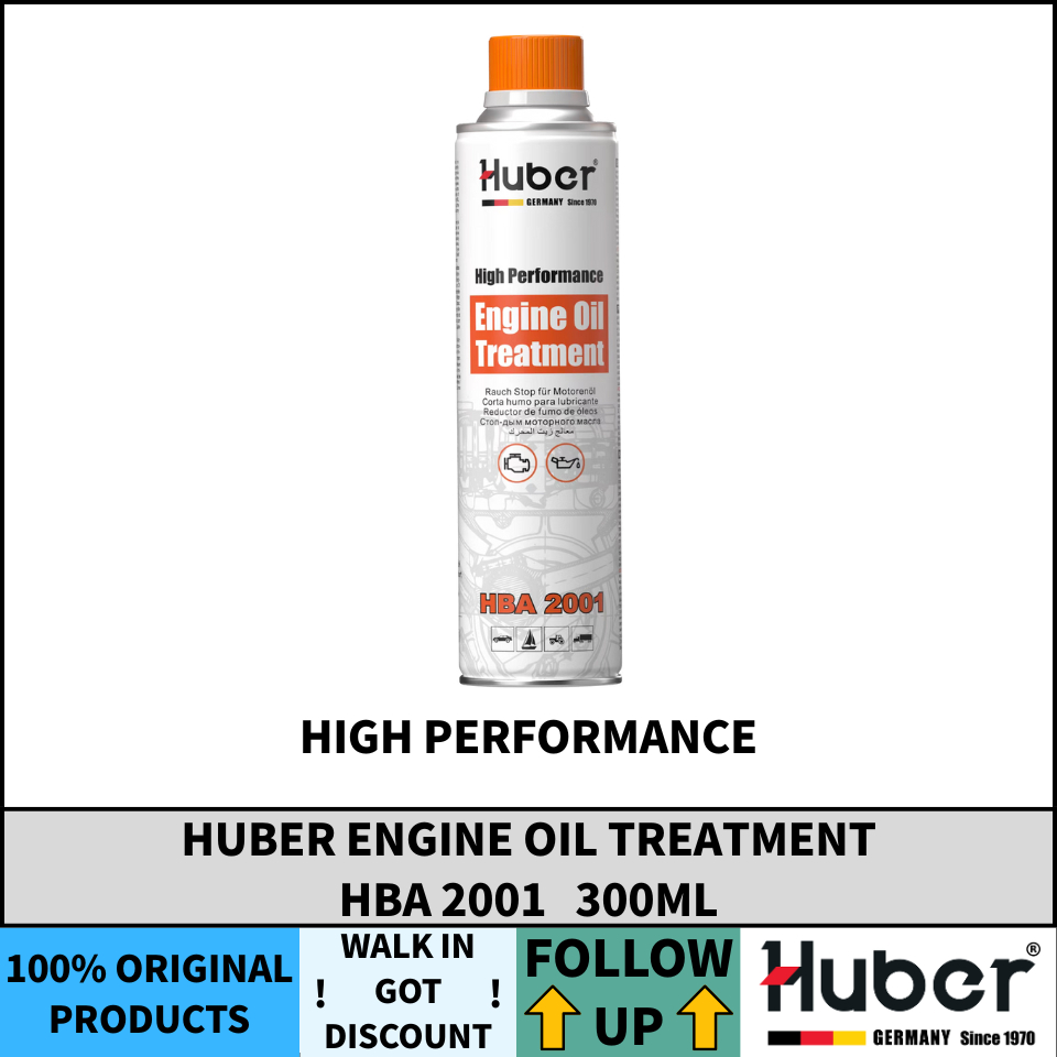 HUBER Engine Oil Treatment 300ML HBA 2001 (MADE IN GERMANY) | Shopee ...