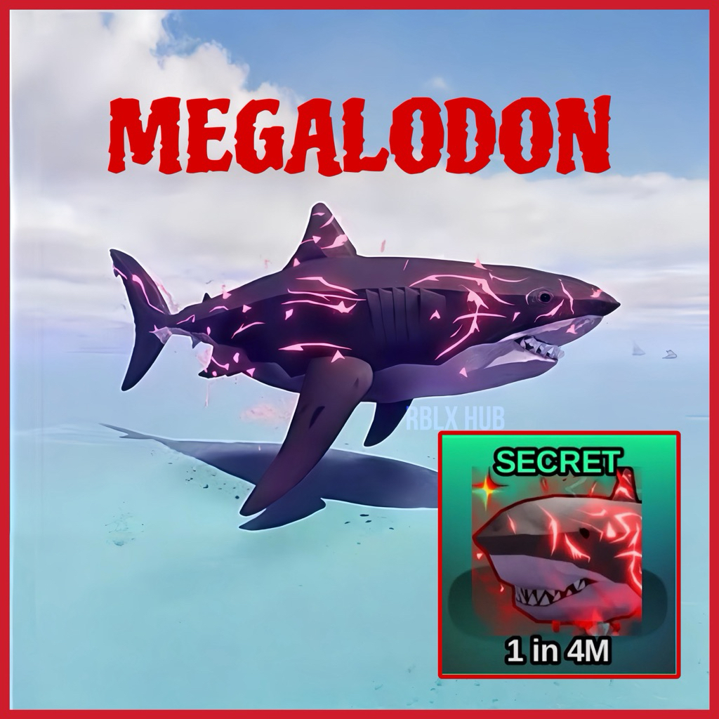 Megalodon - Fish It! | PC GAME | Shopee Malaysia