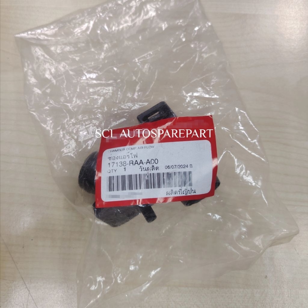 Honda Genuine Air Flow Chamber 17138-RAA-A00 Accord SDA CM5 | Shopee ...
