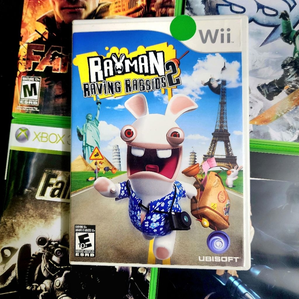 RAYMAN RAVING RABBIDS 2 NTSCU NINTENDO WII ORIGINAL (USED) | Shopee ...