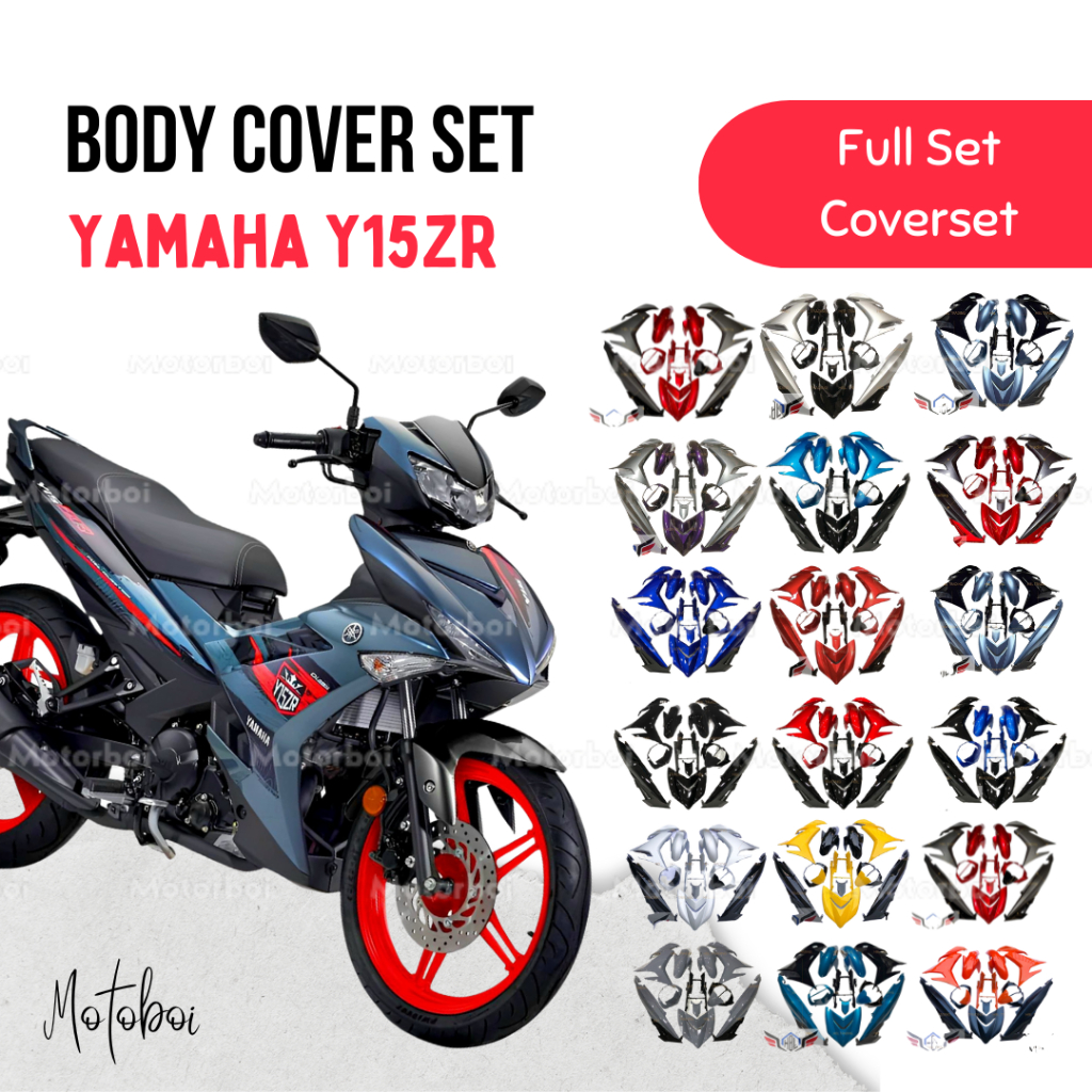 YAMAHA Y15ZR V1 V2 Full Body Cover Set Color Parts Bodyset Y suku Y15V1 ...