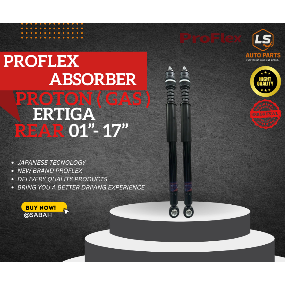 PROFLEX ABSORBER PROTON ERTIGA ( GAS ) REAR 01’’- 17’’ | Shopee Malaysia