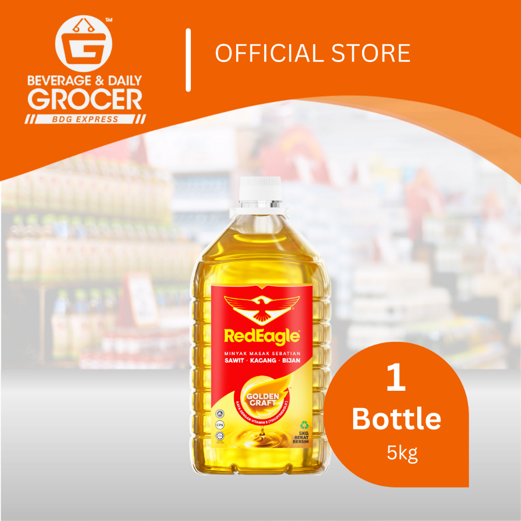 Red Eagle Cooking Oil 5kg (1 Bottle) | Shopee Malaysia