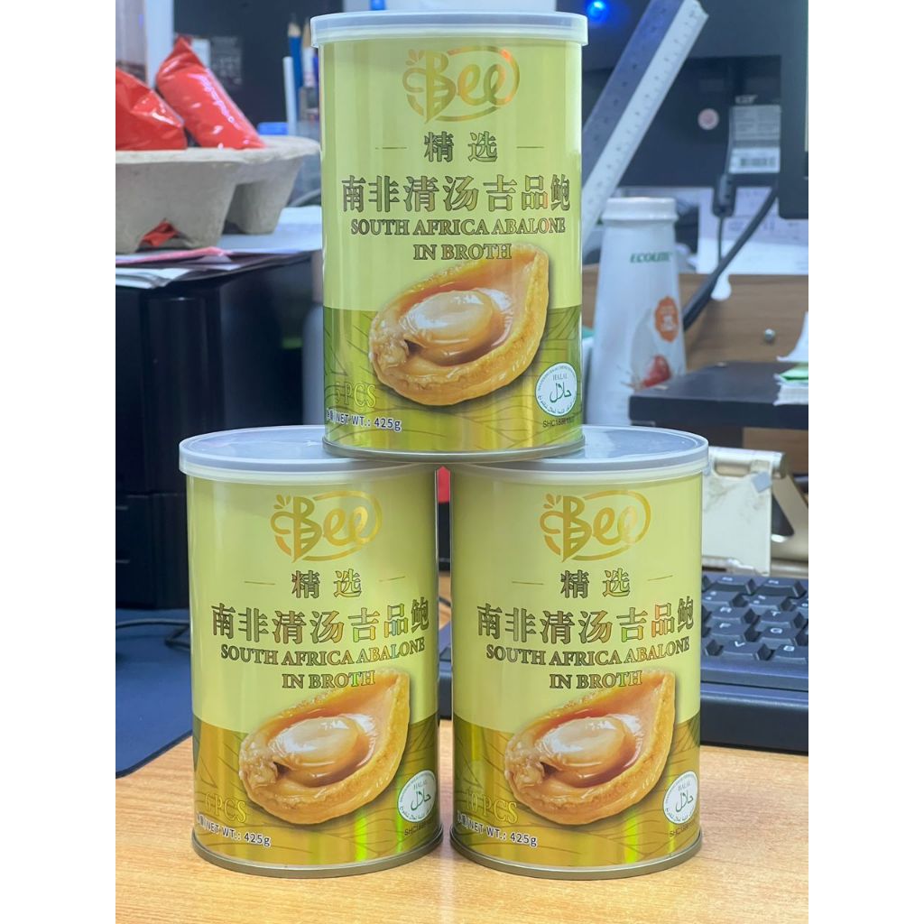 ~BEE 精选南非清汤极品鲍鱼 425g~BEE Abalon Premium Sup Jernih Pilihan Afrika ...