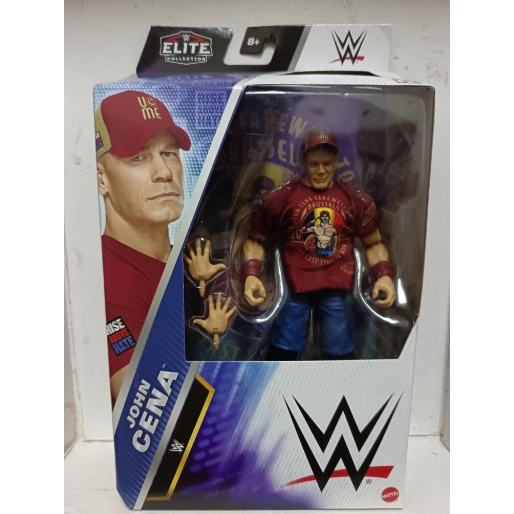 Mattel WWE Elite Series 120 John Cena Wrestling Action Figure | Shopee ...