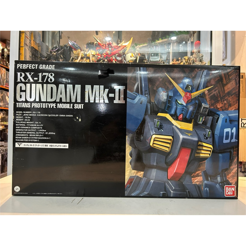 Bandai 1/60 PG Perfect Grade RX-178 Gundam MK II Titan Prototype Mobile ...