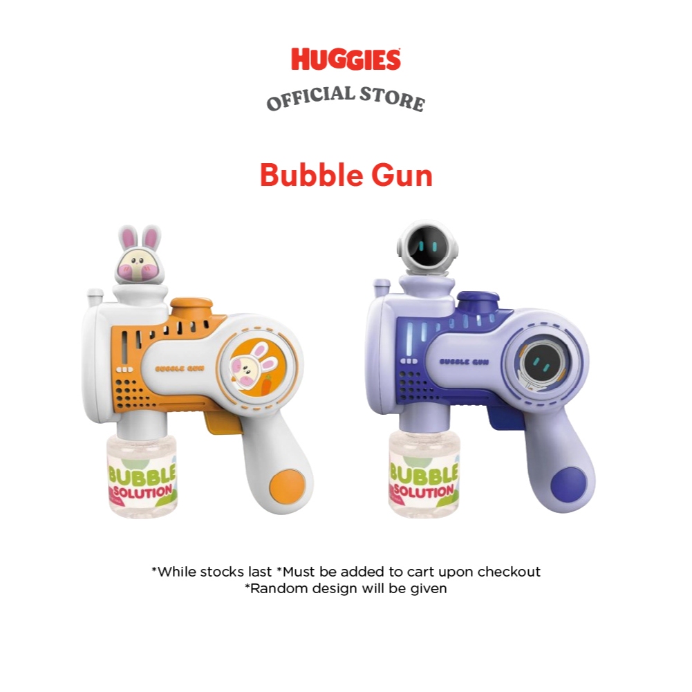 [Not For Sale] Huggies Handheld Bubble Machine - Gimmick | Shopee Malaysia
