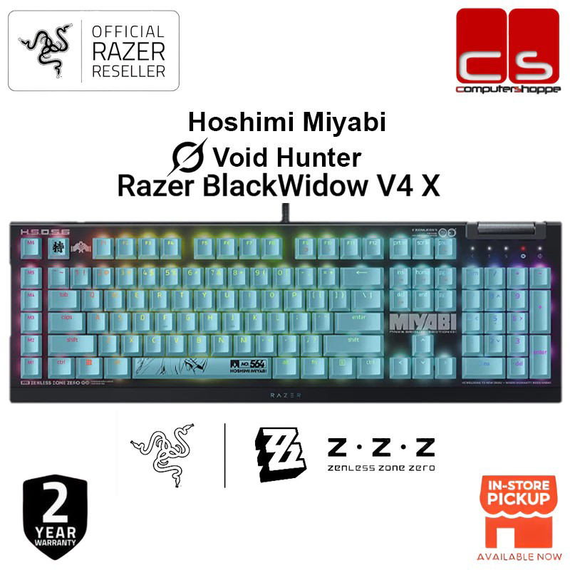 RAZER BlackWidow V4 X Mechanical Gaming Keyboard | Zenless Zone Zero ...