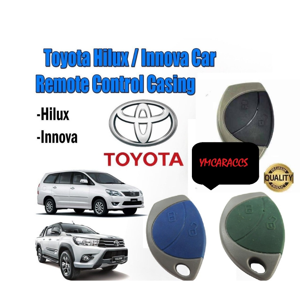 TOYOTA VIOS HILUX VIGO UNSER INNOVA FORTUNER COBRA 2 BUTTON CAR ALARM ...
