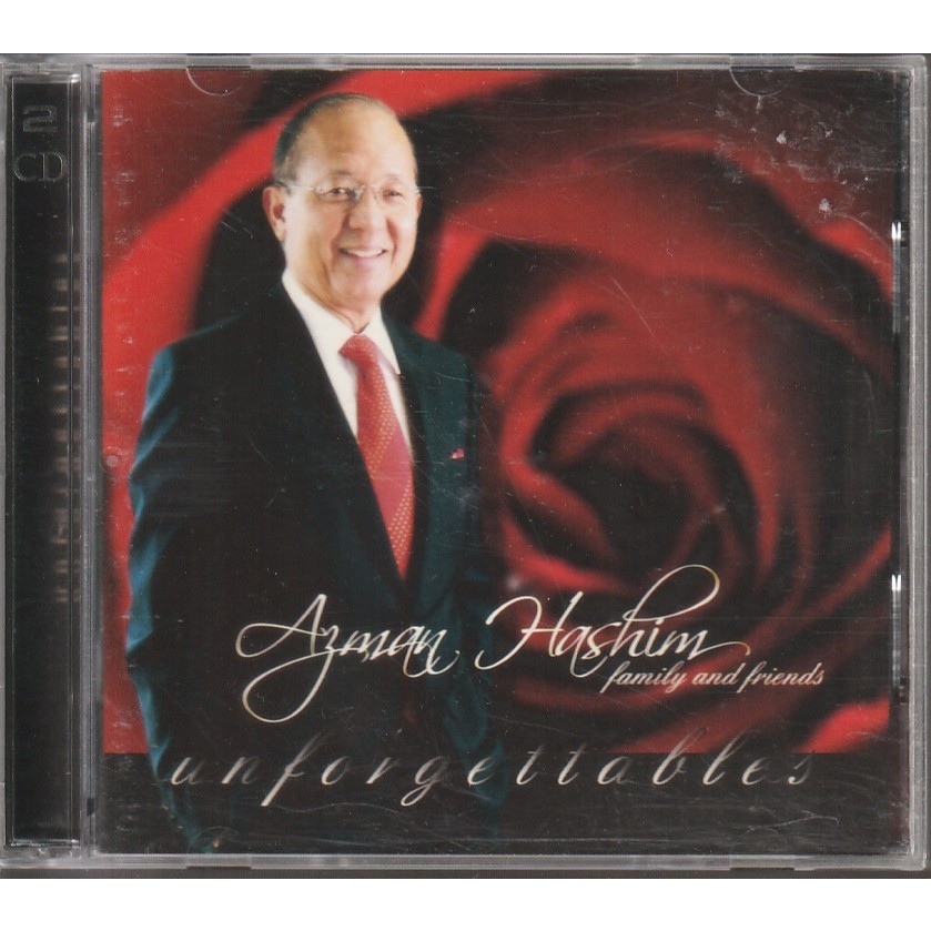 CD AZMAN HASHIM FAMILY AND FRIENDS : UNFORGETTABLES ( ORIGINAL CD ...