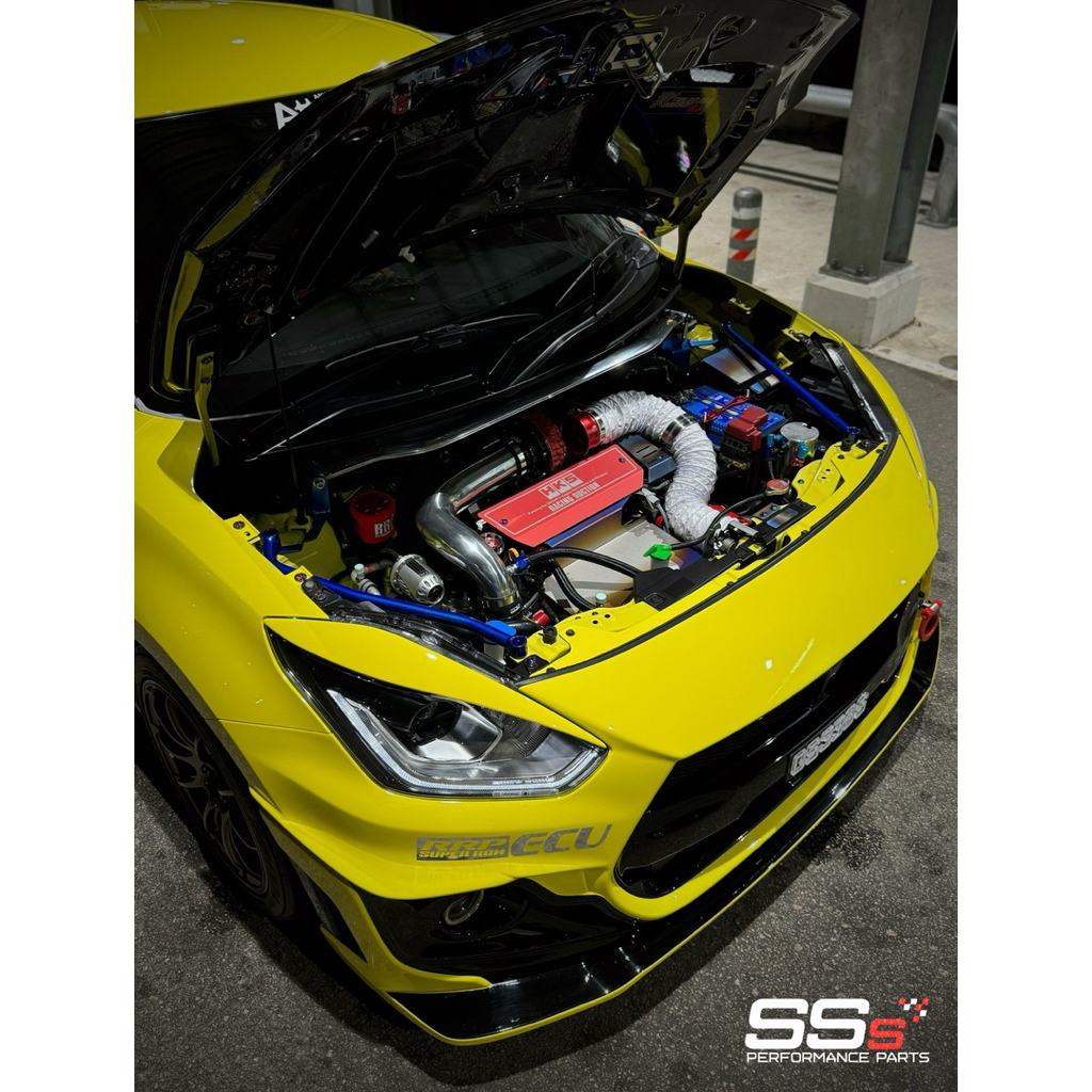 SSS PARTS TITANIUM HEAT SHIELD FOR ZC33S SUZUKI SWIFT SPORT K14C ...